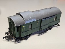 Fleischmann HO Nebenbahn Packwagen DB Nr. 1411 grün /15