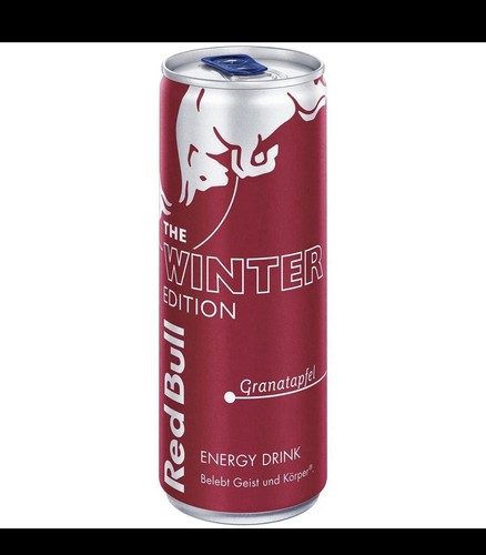 Red bull granatapfel - red, winter