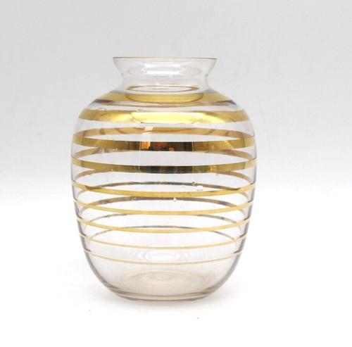 Klassische glas vase goldene - klassische,