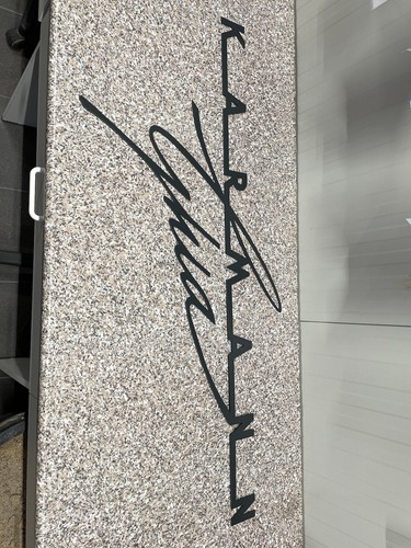 Karmann ghia emblem - ghia, 110cm