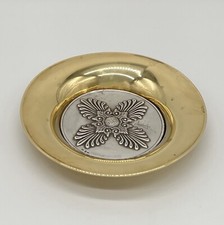 Signierter Ilias Lalaounis 925 Silber Teller Dekorative Schale Metall Vintage