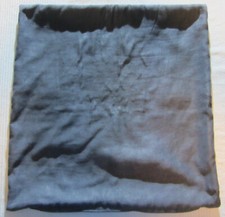 Kissenbezug 45 x 45 cm, Dunkelgrau, Velour