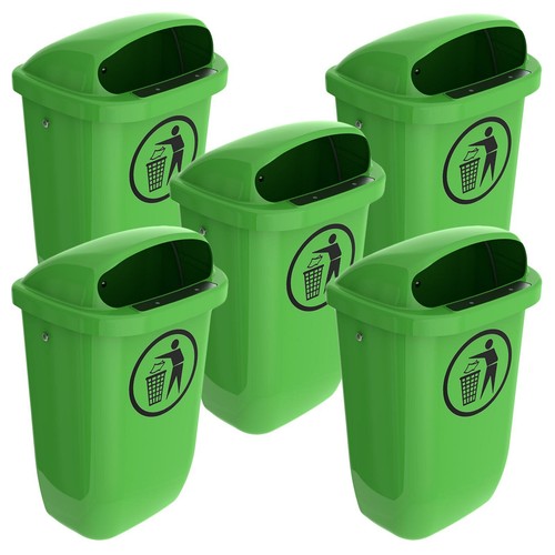 5er pack sulo papierkorb - pack,