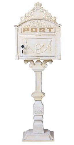 Nostalgischer standbriefkasten - nostalgischer,