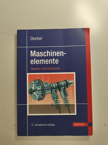 Maschinenelemente tabellen und - tabellen,
