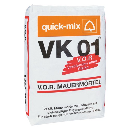 O r mauermörtel - , v.o.r.