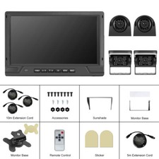 9" IPS DVR 4CH Split Monitor +
