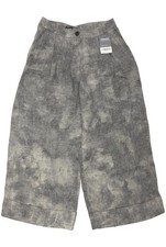 peter o. mahler Stoffhose Damen Hose Pants Chino Gr. EU 36 Leinen Grau #tpyv43s