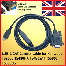 USB-C Katze Kontrolle Kabel für Kenwood TS2000 TS480HX TS480SAT TS590S TS590SG