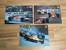 3x Formel 1 Poster Elf