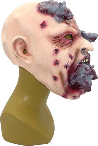 Zombie ratten maske halloween - zombie,