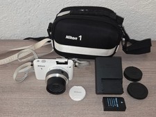 Nikon 1 S1 10.1MP Full-HD Video Systemkamera weiß mit Kit Objektiv
