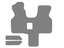 Automatten für VW T4, Typ 70