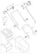 Makita Ersatzteile für Akku-Rasenmäher DLM463
