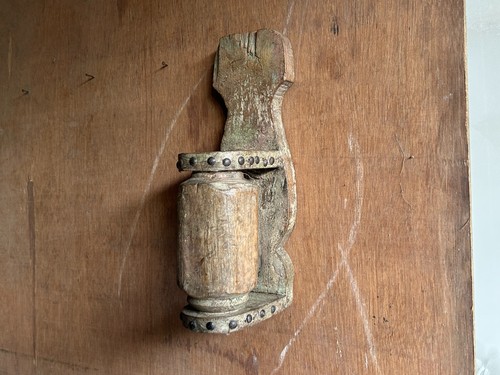Old vintage holz wandregal - old,
