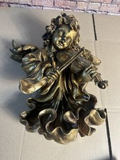 PUTTE ENGEL WANDBILD HOLZ