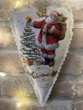 Deko Herz  WEIHNACHTSMANN/ SANTA CLAUS Landhaus~~ähnlich Tilda