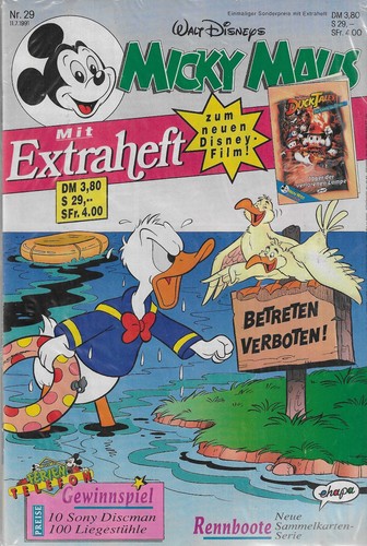 Micky maus 1991 - micky, nr.29