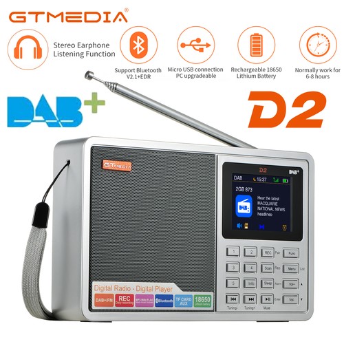 Tragbares dab radio - tragbares,