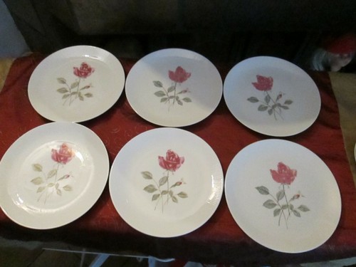 Kuchenteller mit rosa - kuchenteller, rose