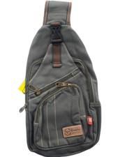 ROBUSTE CANVAS SLING BAG MIT