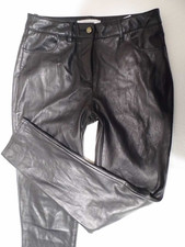Promod  Lederhose, Gr.M, Lederjeans Kunstleder