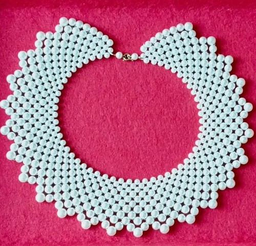 Statement kragenkette mit - kragenkette,