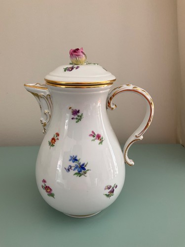 Meissen porzellan kaffeekanne - porzellan,