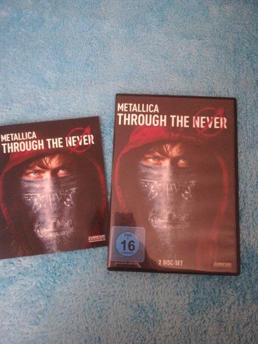 Dvd metallica through - dvd,