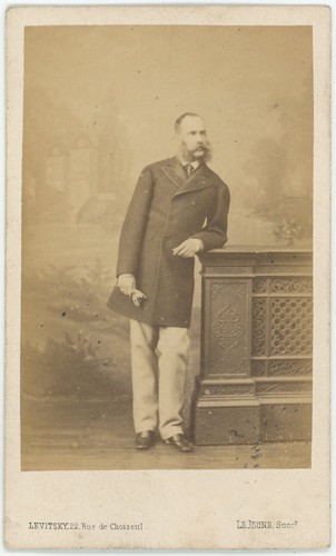 Cdv levitsky circa 1865 - cdv, 1865.