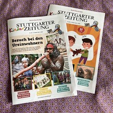 2 Ausgaben vom Oktober 2024 der Stuttgarter Kinderzeitung
