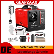 8KW 12V/24V&240V Diesel Standheizung Luftheizer Air Heater Bluetooth und Adapter