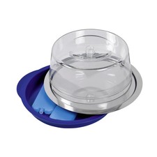 APS 9093 Buffet-Kühlplatte, mit Haube, 2 Langzeit-Kühlakkus, Ø 35 cm, 15 cm hoch