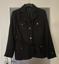 Jacke Blazer Damen Boucle schwarz ungetragen Gr. 46