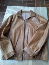 Herren Echt Nappa-Leder Jacke