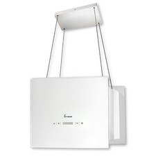 KKT KOLBE Dunstabzugshaube Inselhaube 40cm Edelstahl weißes Touch Bedienung