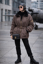 Steppjacke piloten jacke - steppjacke,