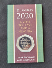 2020 50p Brexit Austritt aus