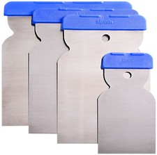 4 teilig Metall Japan-Spachtel