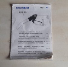 Montageanleitung & Bedienungsanleitung Elaflex Zapfventil ZVA 25 - Zapfpistole