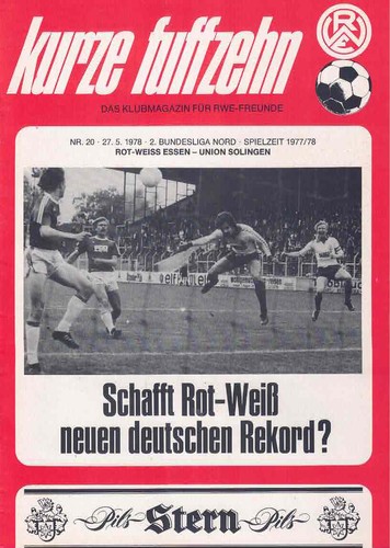 Fussball programmheft 78 - fussball-programmheft,