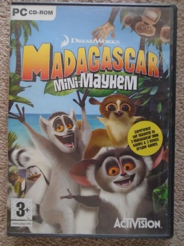 Madagaskar mini chaos - mini, action