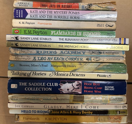 Vintage horse pony books - horse,