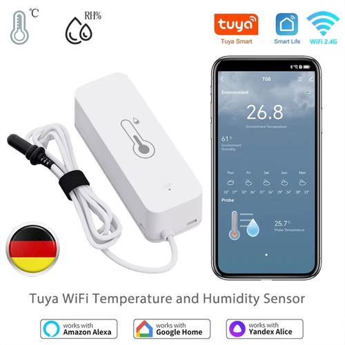 Wlan thermometer hygrometer - thermometer,