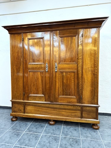 Kleiderschrank nuss barock - kleiderschrank,