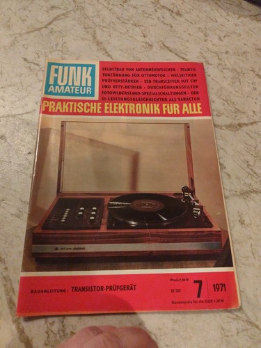 Funkamateur zeitschrift 1971 - funkamateur, 7