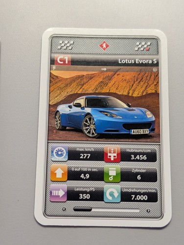 Lotus evora einzelkarte - lotus,