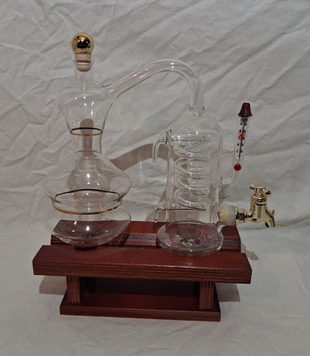 Miniatur destille glas - destille,