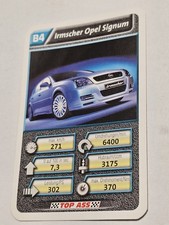 Irmscher Opel Signum - B4 - Einzelkarte - Quartett  (5)