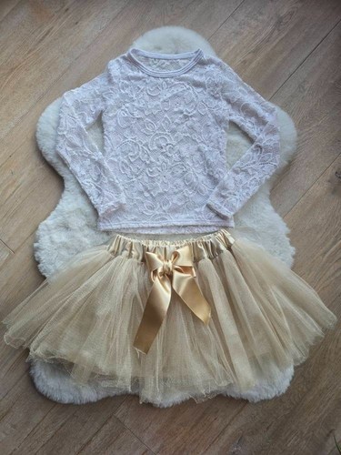 Tüll rock mit glitzer - tüll,